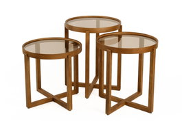Hanah Home Milas 3 - Walnut